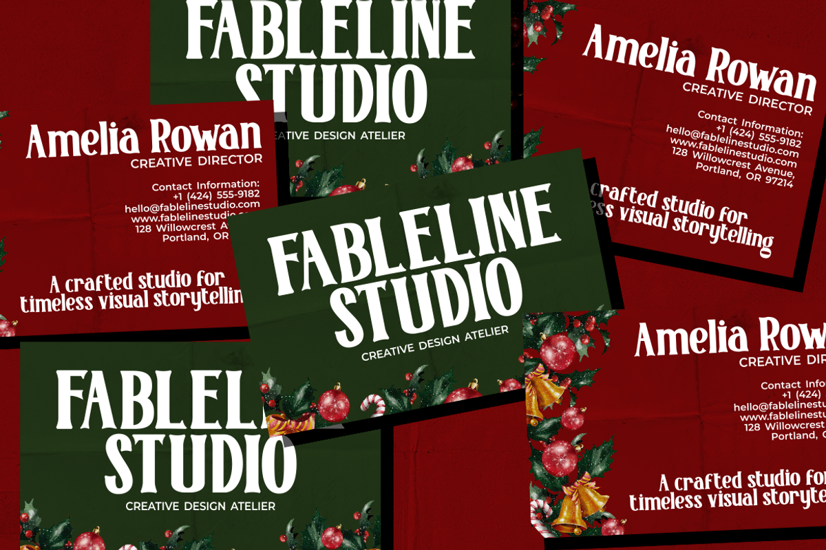 Gilded Winter Serif Display Font, a Serif Font by PutraCetol Studio (Photo 4 of 5)