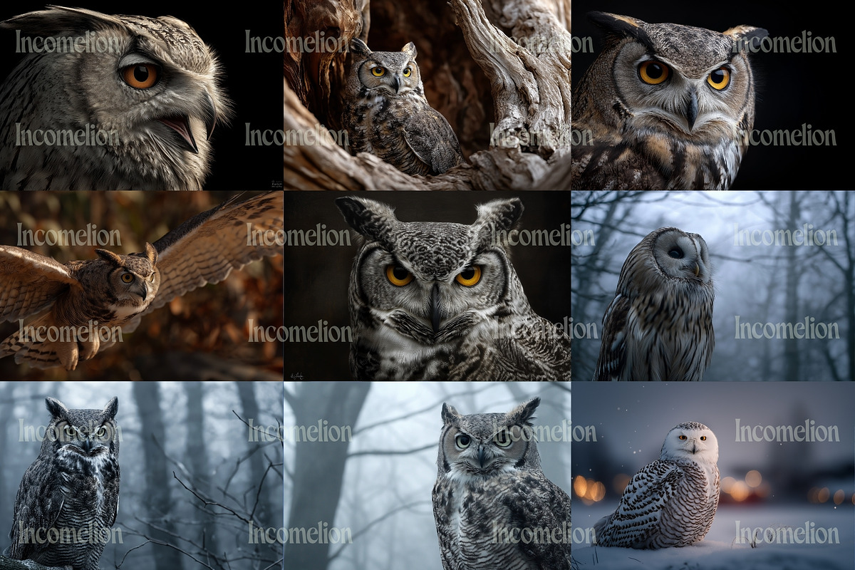 45 Majestic Owl Stock Photos, an Animal Photo by Incomelion (Photo 10 of 13)