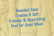 Butter Humble Food Rounded Sans Font, a Sans Serif Font by Rasio Studio (Thumbnail 7 of 10)