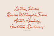 Fimecos Font, a Script Font by vuuuds (Thumbnail 6 of 10)
