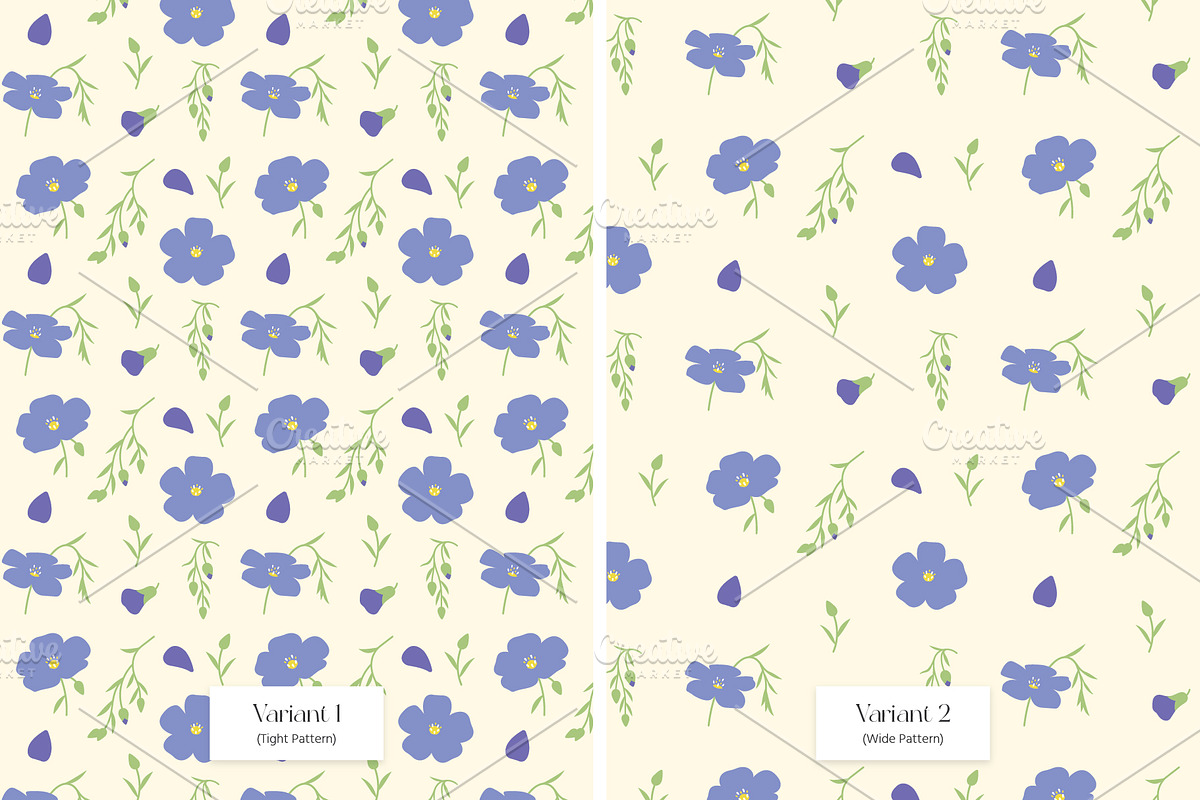 Floral Pattern vol. 1 - Pattern 6, a Pattern Graphic by Walter Luckett Designs (Photo 2 of 4)
