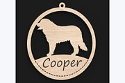 40 Custom Dog Ornaments Laser Files, an Object Graphic by ThemeXDigital (Thumbnail 7 of 9)