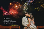 21 Firework Photo Overlays, a Layer Style Add-On by PhotoEffects.Store (Thumbnail 5 of 6)