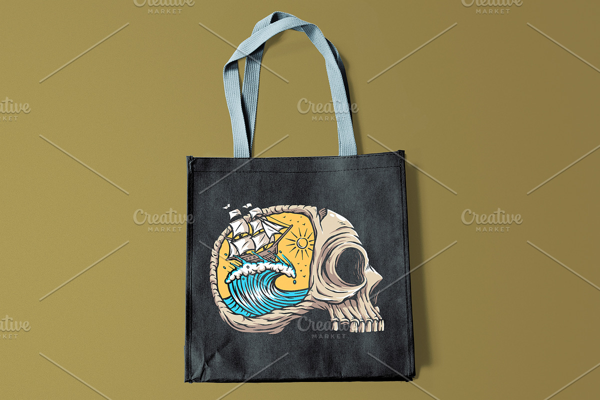 sailing on the ocean of horror, a Person Illustration by gunaonedesign (Photo 5 of 5)