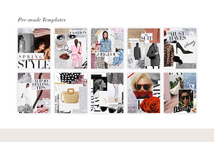 Fashion Collage Creator Kit