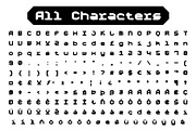 CS Robert Mono Drawn, a Sans Serif Font by Craft Supply Co. (Thumbnail 8 of 8)