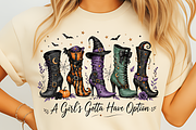 Halloween Witch Boots Collection PNG, a Seasonal Illustration by Coco Bloom (Thumbnail 2 of 3)