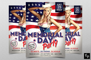 Memorial Day Flyer