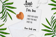 Aura font duo!, a Script Font by Andrea De Oliveira (Thumbnail 6 of 6)