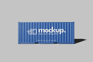 Shipping Container Mockup Bundle