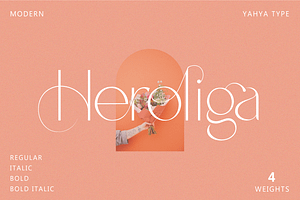 Heroliga - Modern Sans Serif Font