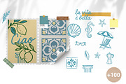 Amalfi Dreams – vector illustrations, an Object Graphic by MayBay Studio (Thumbnail 1 of 4)