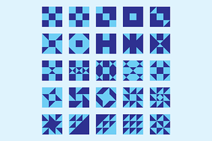 Quilt Patterns Icons