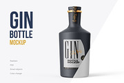 Gin Ceramic Bottle Mockup, a Product Mockup by easymock (Thumbnail 1 of 11)