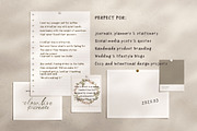 To Live and Write - Handwritten Font, a Handwritten Font by slowlivecreate (Thumbnail 3 of 7)