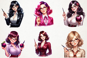 Back To School Teacher Sublimation, an Illustration by RobertsArt (Thumbnail 6 of 7)