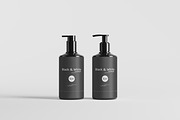 Black & White Mockups - Pump Bottles, a Packaging Mockup by pmvch (Thumbnail 9 of 160)