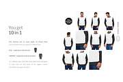 Men Sweatshirt Mockups Set FREE DEMO, a Books & Magazine Mockup by Apparel_Mockups (Thumbnail 9 of 24)