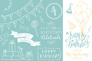 Birthday Photoshop Overlays preview 4