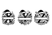 Christmas Alphabet Monogram Sublimat, an Illustration by Daily.Designs (Thumbnail 4 of 4)