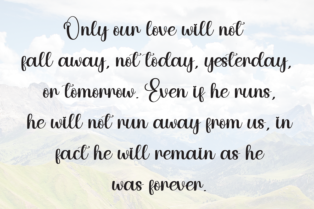 Vintage Valentine | Script Font, a Handwritten Font by Scratchones (Photo 6 of 9)