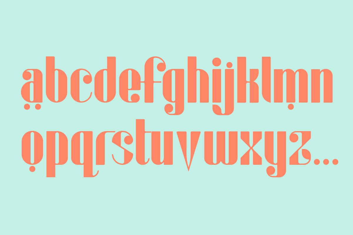 Cacao Font, a Font by Sup Domes (Photo 2 of 9)