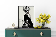 African Majesty Woman and Lion Art, a Person Illustration by PrintablesByFranklyn (Thumbnail 6 of 6)