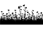 Wildflower Meadow Silhouette, an Object Graphic by Creativeshirt (Thumbnail 18 of 20)