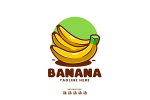 Banana Logo Template
