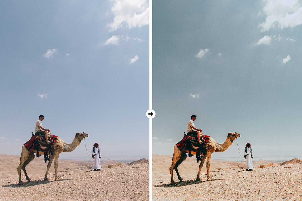 1 Orange & Amber Lr & Ps Preset preview 5