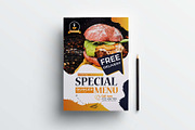 Special Burger Menu Template, a Flyer Template by obayes (Thumbnail 3 of 4)