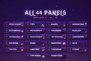 Halloween Twitch & Kick Panels, an Object Graphic by Gear Store (Thumbnail 3 of 7)