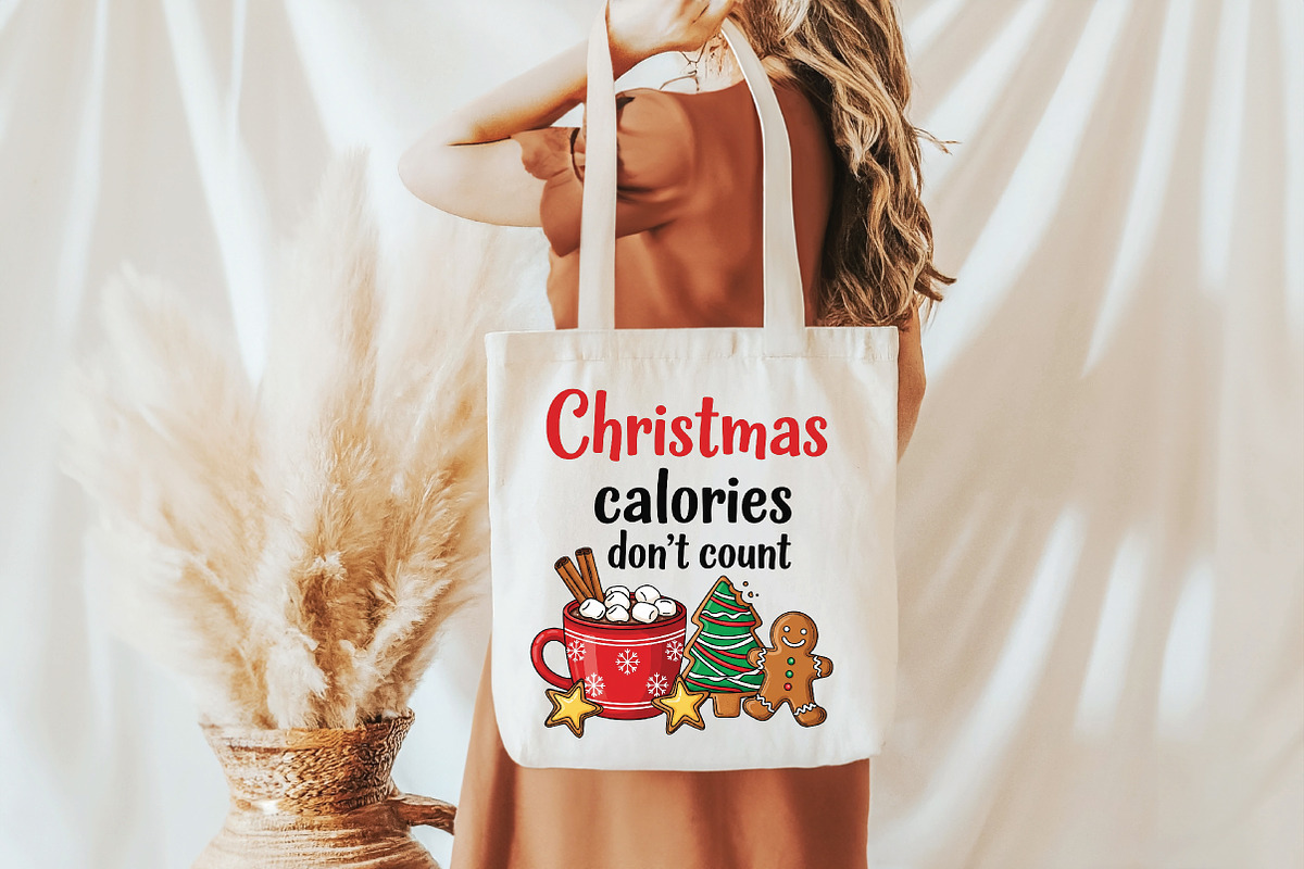 Christmas Calories Dont Count Png, an Illustration by Libby Wishes (Photo 3 of 5)