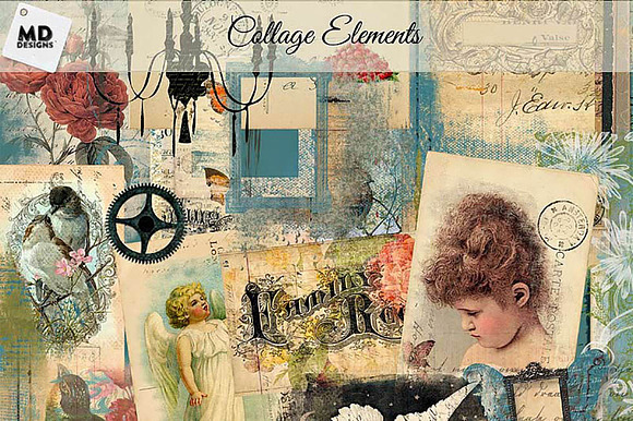 Art Journaling style graphics preview 3