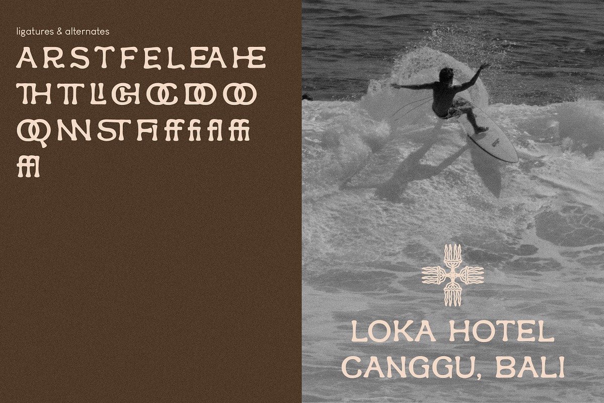 La Paneru Display Font, a Serif Font by Hishand Studio (Photo 2 of 10)