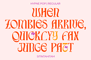 Hypne Pop Display Font, a Serif Font by Sitintahitam (Thumbnail 5 of 10)