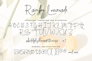 Rainbow Lemonade, a Script Font by asdstudio (Thumbnail 6 of 9)