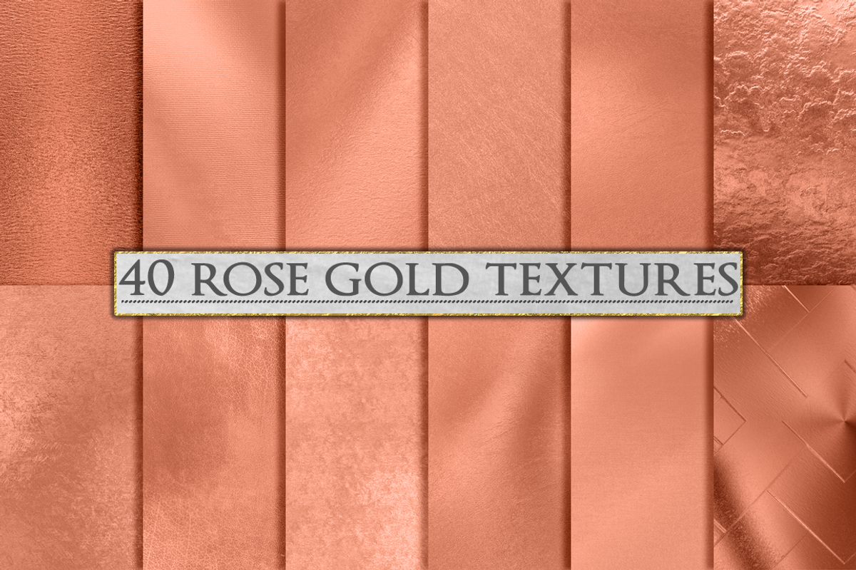 Rose Gold Foil Background Textures, a Texture Graphic by Paper Element (Photo 1 of 5)