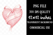 Sequin Heart Valentines Clipart, an Illustration by Designking (Thumbnail 4 of 5)