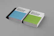 Stacked Brochure Mockup Kit 11 Views, a Books & Magazine Mockup by Illusiongraphic (Thumbnail 11 of 28)