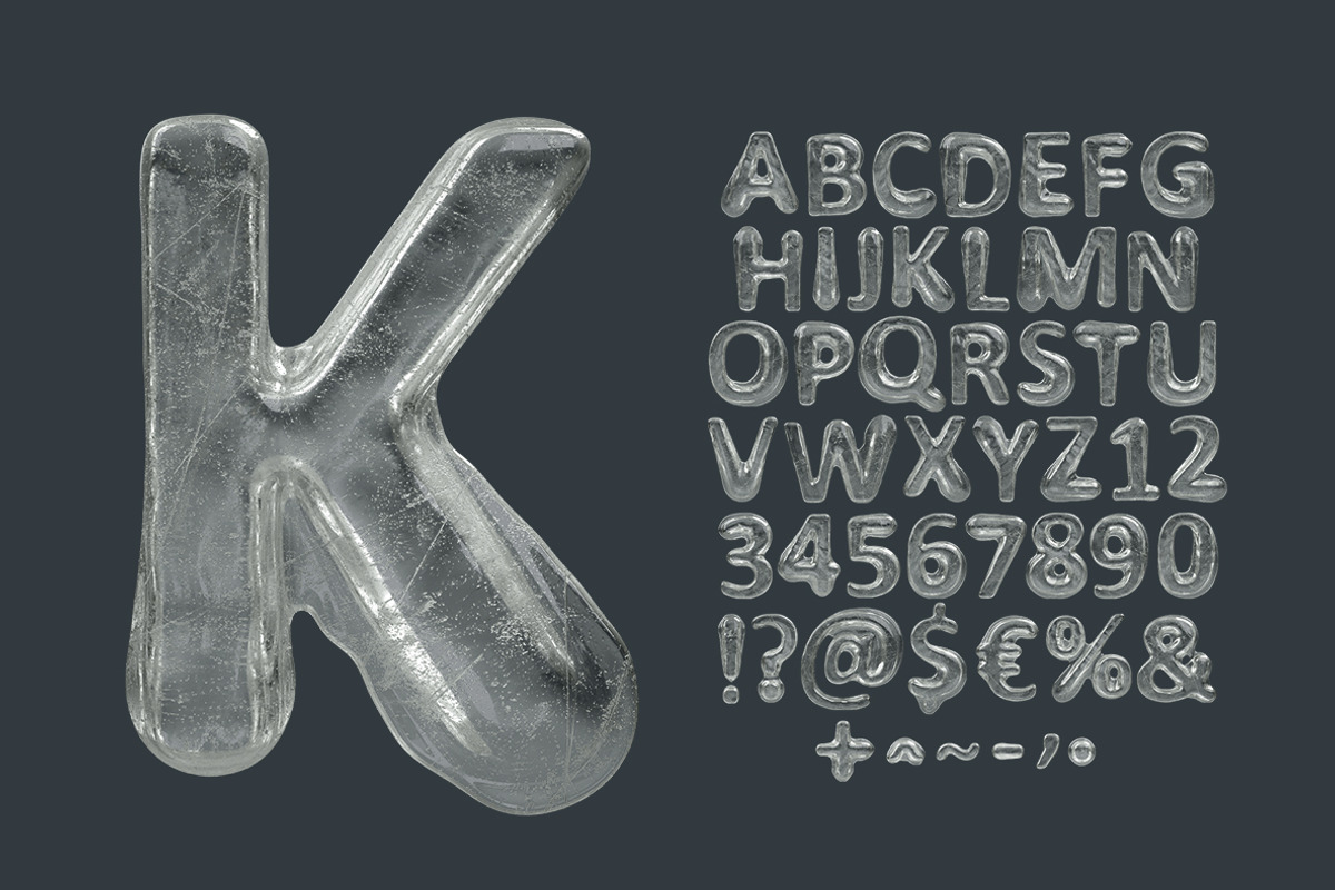 Melted Ice Font, a Font by Handmadefont (Photo 2 of 9)