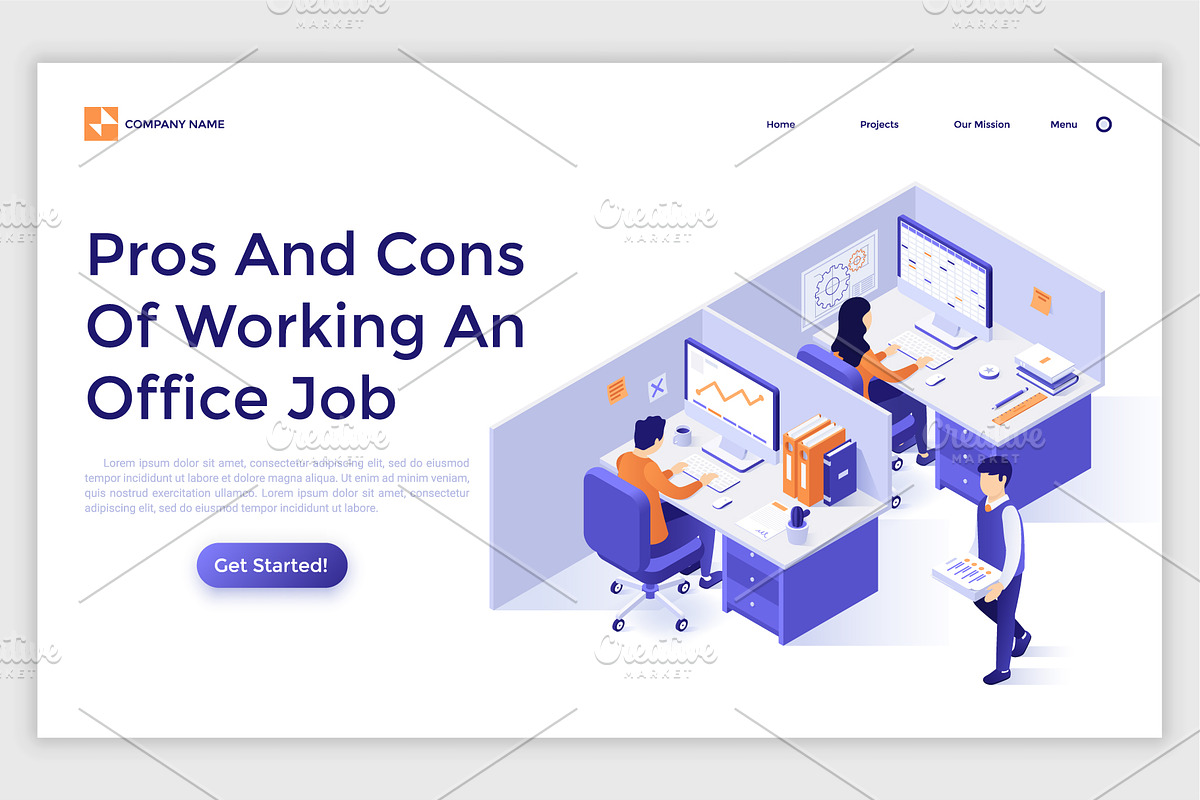 Isometric Solutions Mini. Part 10, a Templates & Theme by Andrew Kras Design (Photo 7 of 16)