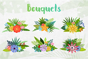 Tropical Summer - clipart collection, an Object Graphic by DruZhi Art (Thumbnail 5 of 7)