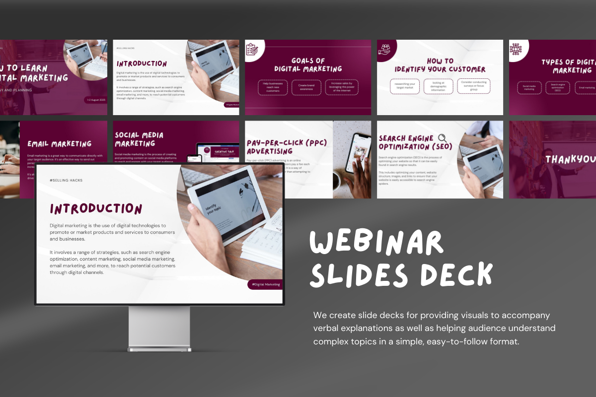 Webinar Toolkit Canva Template, a Social Media Template by Kawalan Studio (Photo 3 of 9)