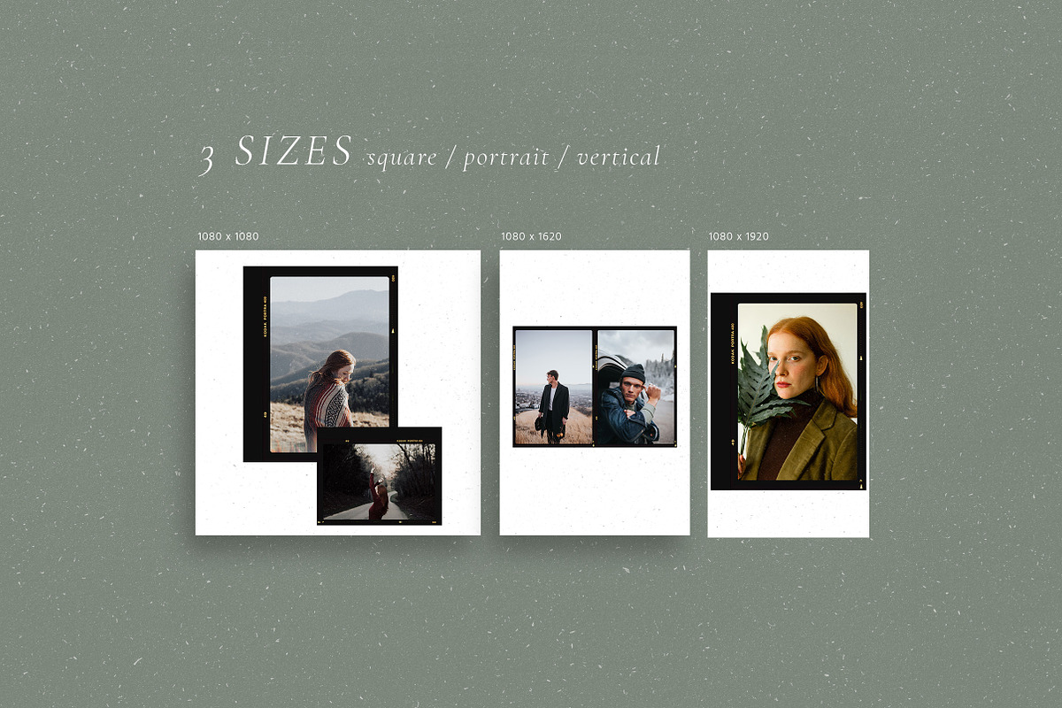 Analog Film & Instant - Social Kit, a Social Media Template by Sparrow & Snow (Photo 2 of 13)