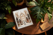 Ipad Pro with Green Plants Mockups, an iPad Mockup by AlineArtStore (Thumbnail 4 of 6)