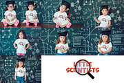 Kids T-Shirt Mock-Up's Mega Bundle, a Shirt Mockup by Freeman Studio (Thumbnail 7 of 12)