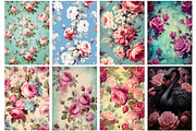 300 Vintage Floral Designs, a Texture Illustration by Gonez Studio (Thumbnail 4 of 7)