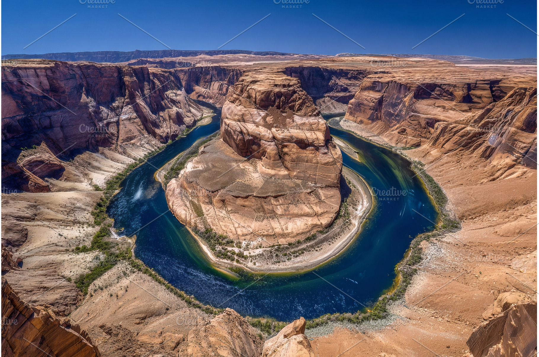 The Colorado River features a, an Architecture Photo by ZinetroN