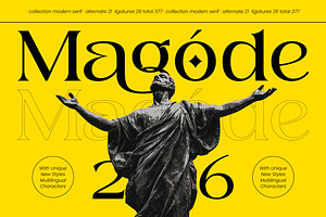 Magode Collection Modern Serif, a Serif Font by timelesstype.co